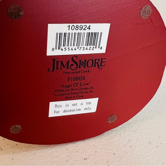 VTG 2002 Jim Shore Heartwood Creek for Enesco Angel of Love Figurine #F108924 - Picture 8 of 10